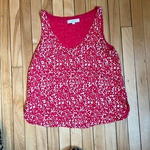 Very pretty Pink flowy tank